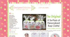 Desktop Screenshot of designerdribbles.com