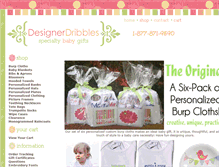 Tablet Screenshot of designerdribbles.com